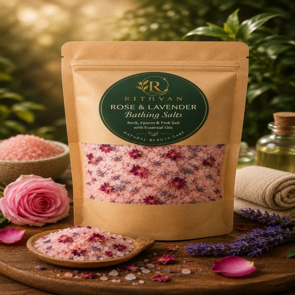 Bathing salts with aromatic essential oils - SOAK RELEASE RITUAL
